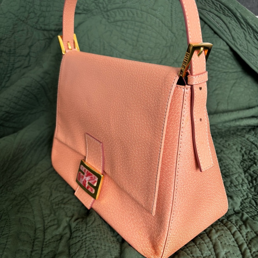FENDI Pink Mamma Baguette - rare, vintage & authentic - Picture 14 of 17
